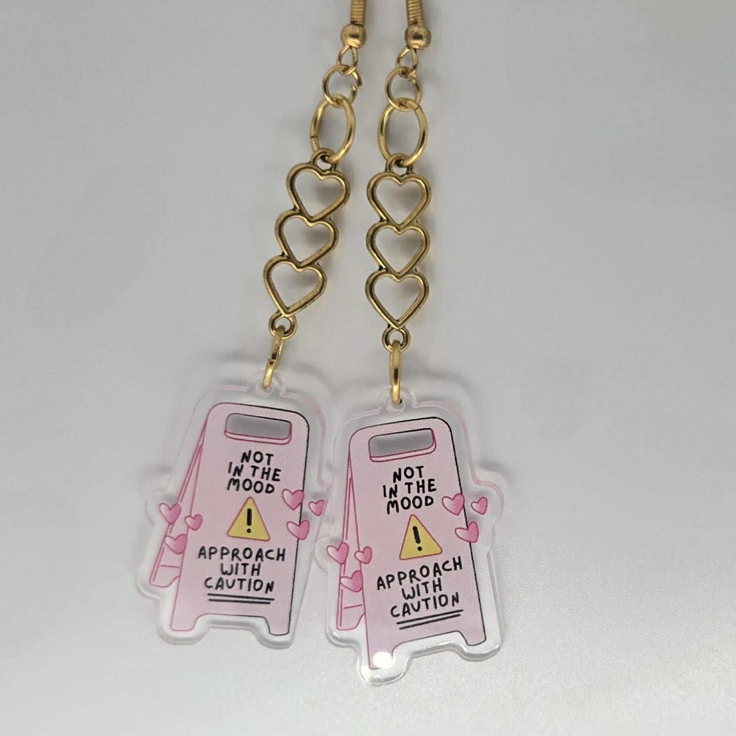 Caution Earrings