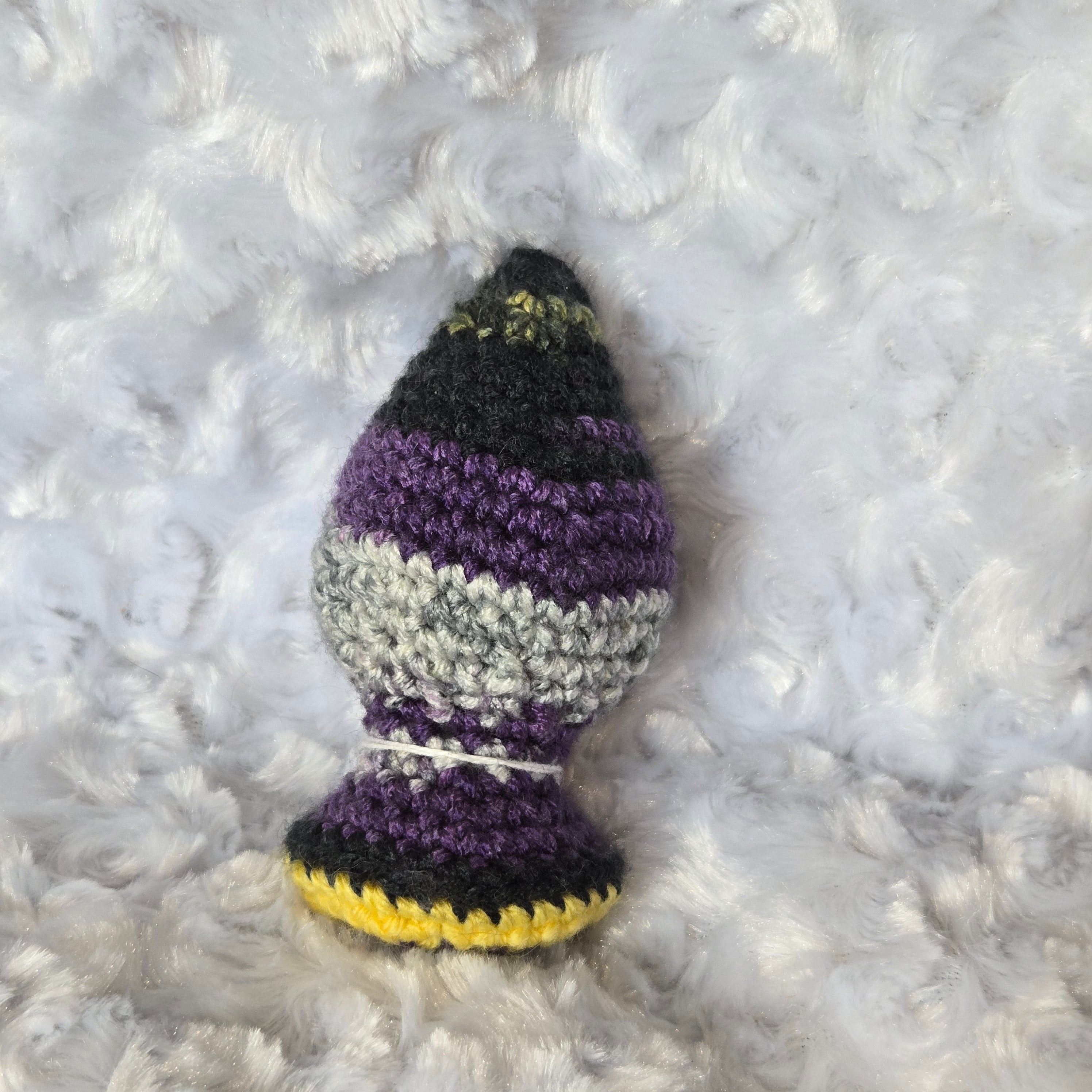 LGBT Crochet Buttplug