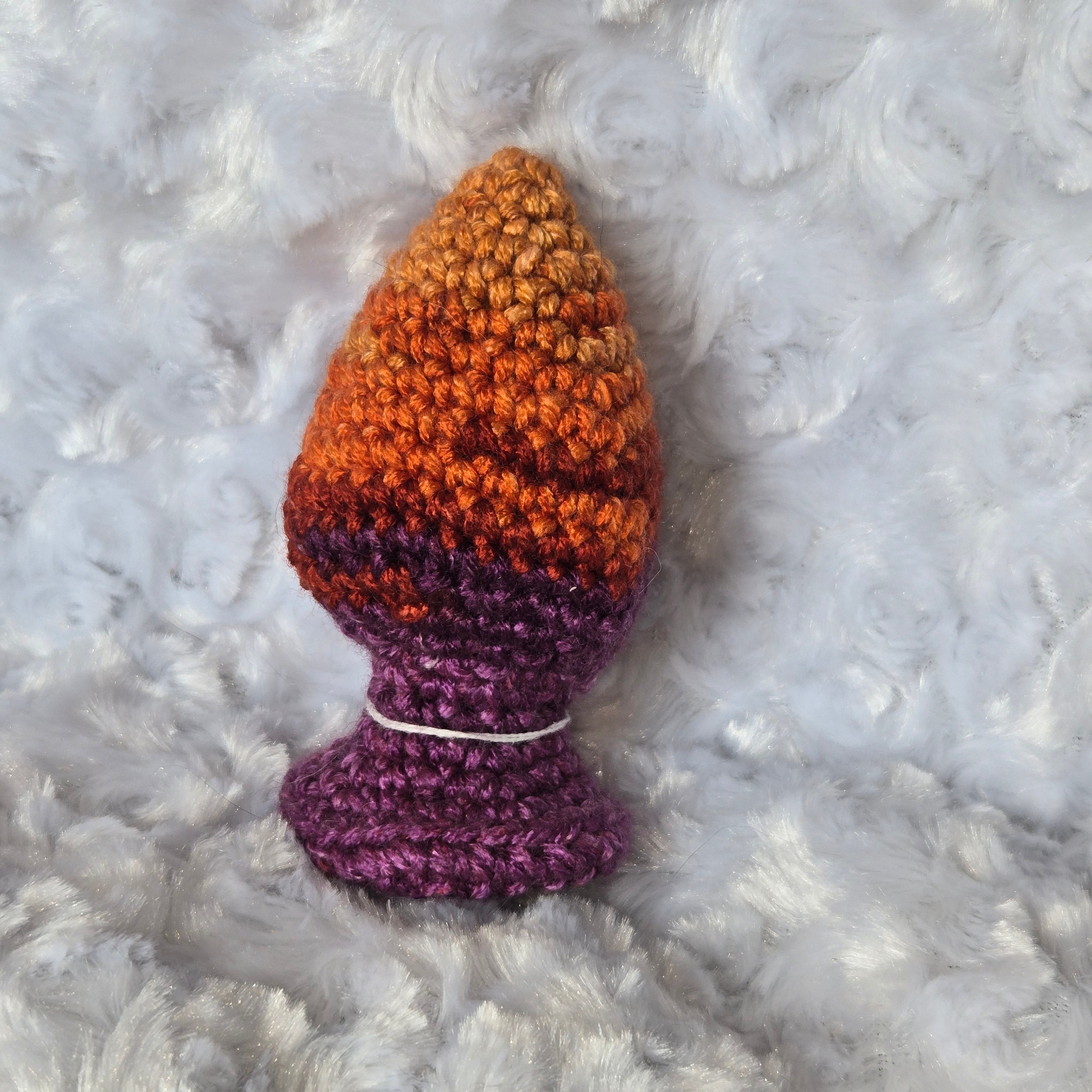 LGBT Crochet Buttplug